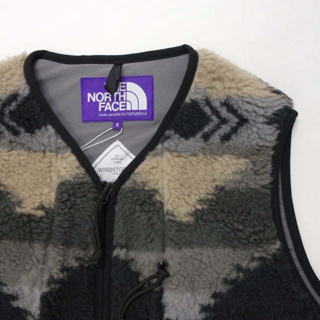 NA2353N THE NORTH FACE PURPLE LABEL NP Wool Boa WINDSTOPPER Field 