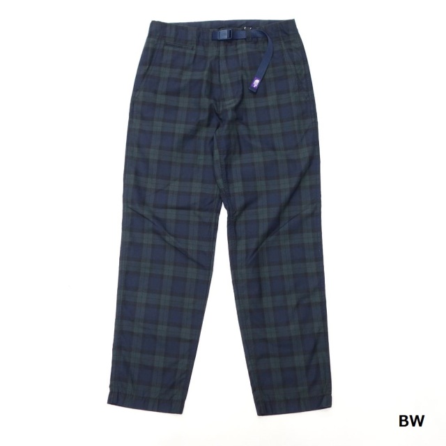 NT5254N THE NORTH FACE PURPLE LABEL Tartan Plaid Field Pants ザ 