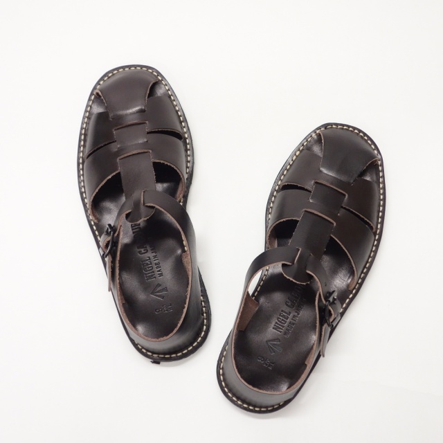 80460062000 Nigel Cabourn LEATHER GURKHA SANDAL ナイジェル
