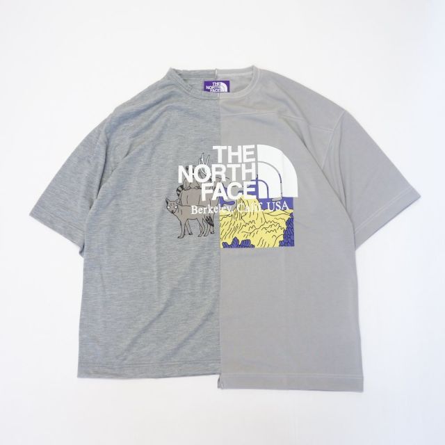 NT3009N THE NORTH FACE PURPLE LABEL Crazy H/S Logo Tee ザ ノース 