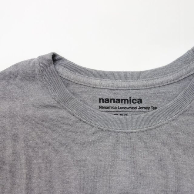 SUHF146 nanamica Loopwheel COOLMAX Jersey L/S Tee ナナミカ ループ