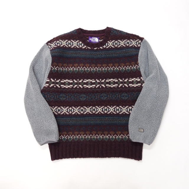 THE NORTH FACE PURPLE LABEL Field Crew Neck Sweater