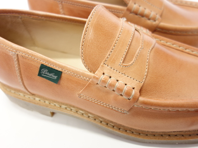 PARABOOT REIMS/MARCHE MIEL-VEG CAMEL 181002 パラブーツ ランス 