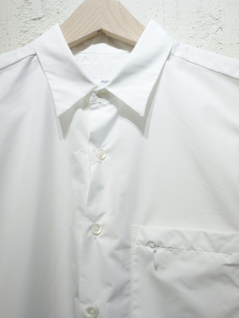 nanamica SUGF827 ホワイト 長袖シャツ Mサイズ nanamica / nanamicaのオーセンティックな白いシャツ