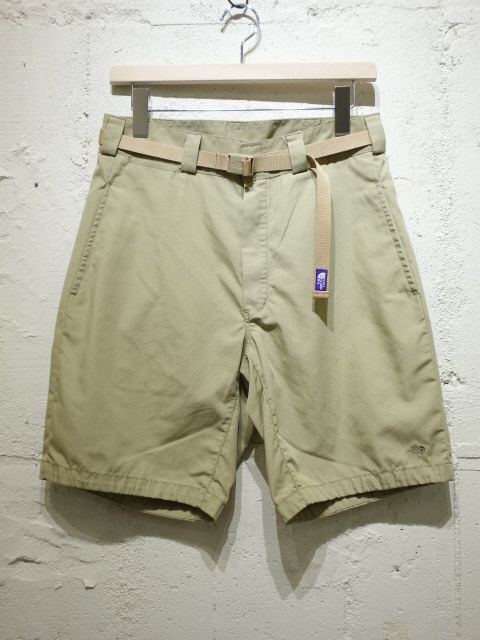 NT4813N THE NORTH FACE PURPLE LABEL 65/35 Washed Field Shorts With