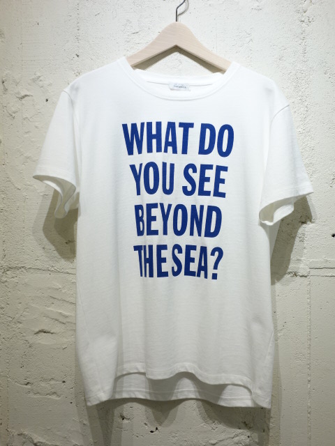 nanamica H/S Crew Neck Graphic Shirt