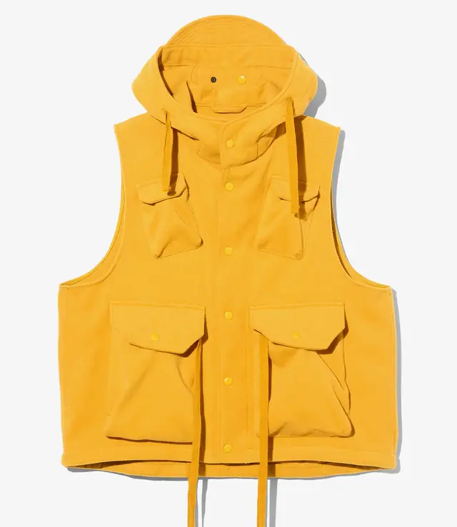 ENGINEERED GARMENTS Field Vest - Polyester Fake Melton