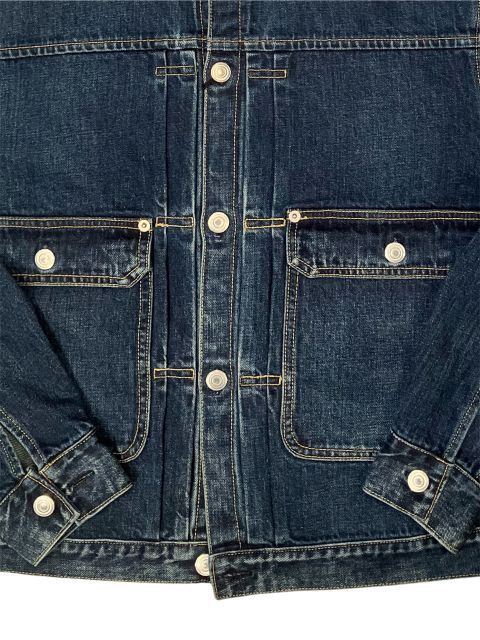 VEJAS ダークデニム ジャケット S trim_fce_item65bcd164e1412.jpg