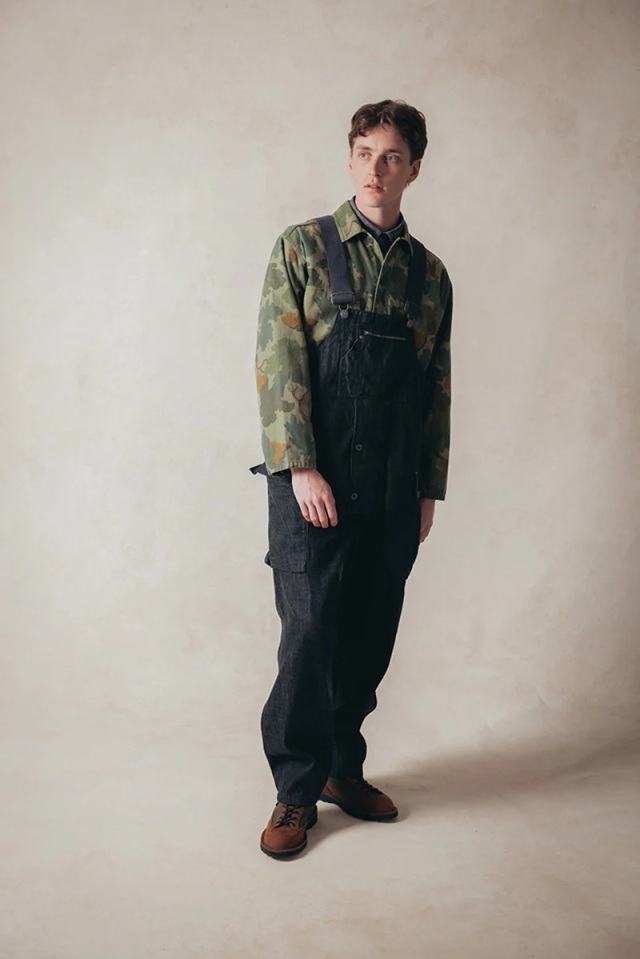 80511350520 Nigel Cabourn LYBRO PT01-01 DUNGAREE DENIM ナイジェル