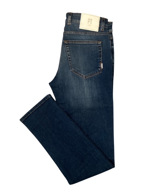 PT TORINO DENIM "SWING" スリムフィットデニムパンツ ウォッシュインディゴ