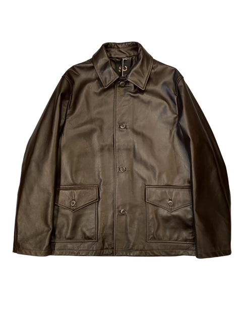 CINQUANTA チンクアンタ レザー カーコート