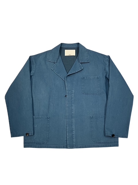 ES:S (エス)　ユーロカバーオールジャケット　インディゴ