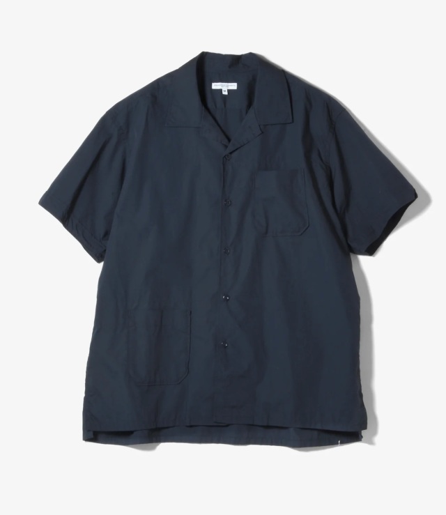 ENGINEERED GARMENTS Camp Shirt - Cotton Broadcloth