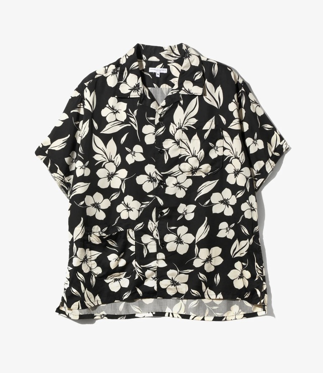 ENGINEERED GARMENTS Camp Shirt - Tencel Floral Print