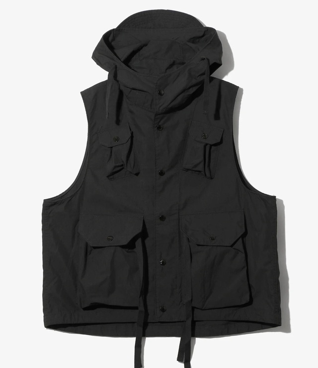 ENGINEERED GARMENTS Field Vest - Lt.Weight Nyco Poplin