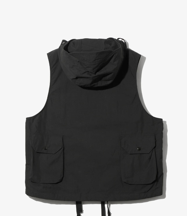 SW147A ENGINEERED GARMENTS Field Vest - Lt.Weight Nyco Poplin