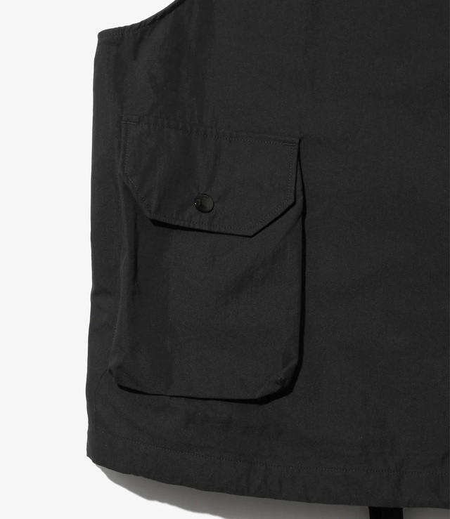 SW147A ENGINEERED GARMENTS Field Vest - Lt.Weight Nyco Poplin