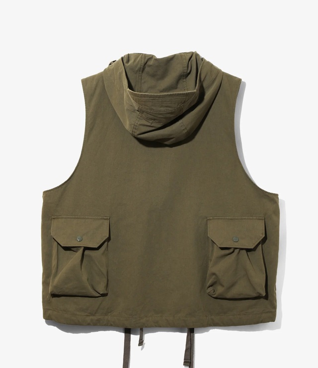 SW150 ENGINEERED GARMENTS Field Vest - Cotton Sanded Cloth