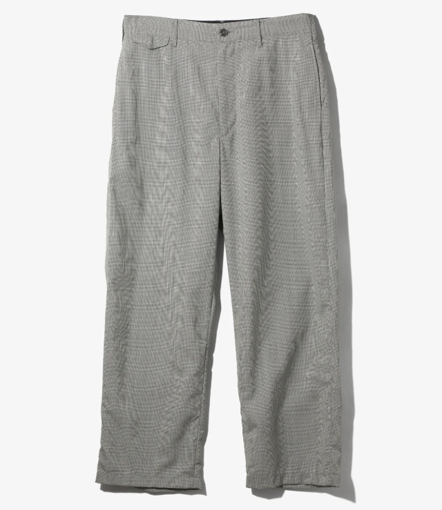 ENGINEERED GARMENTS Officer Pant - Micro Houndstooth Tropical Wool