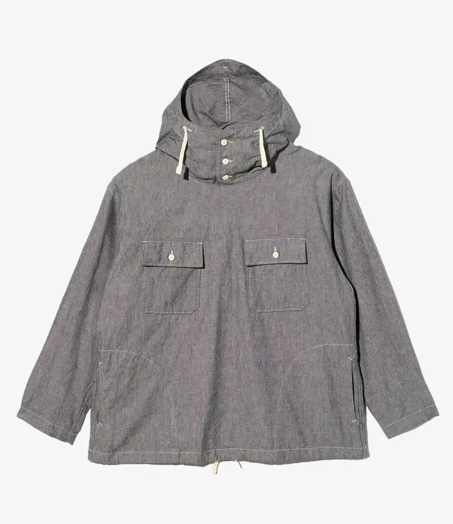 ENGINEERED GARMENTS Cagoule Shirt - Cotton Chambray