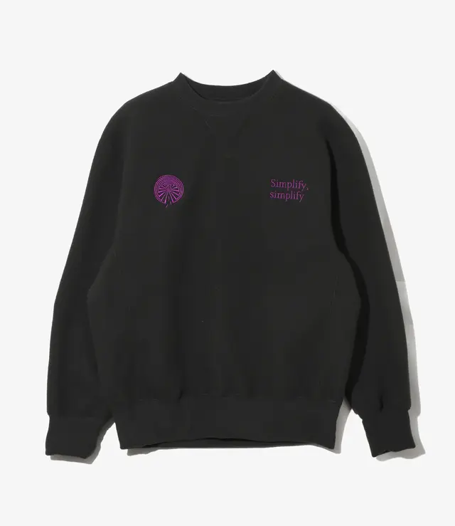 South2 West8 Emb. Crew Neck Sweat Shirt - Poly Fleece