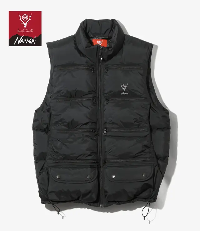 South2 West8 〈SOUTH2 WEST8〉x 〈NANGA〉Fishing Down Vest