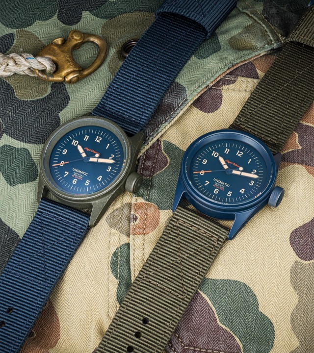 Nigel Cabourn x UNIMATIC x The Armoury - Modello Cinque U5S-TANC