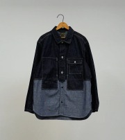 希少/レアモデル 17AW/Nigel Cabourn/スモックデニム コート 希少/レアモデル 17AW/Nigel Cabourn/スモックデニム コート 希少/レア