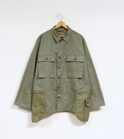 Nigel Cabourn ナイジェル・ケーボン ウールブルゾン　カーキ Nigel Cabourn ナイジェル・ケーボン ウールブルゾン カーキ