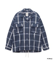 80510010007 Nigel Cabourn PARATROOPER SHIRT - PIGMENT ナイジェル