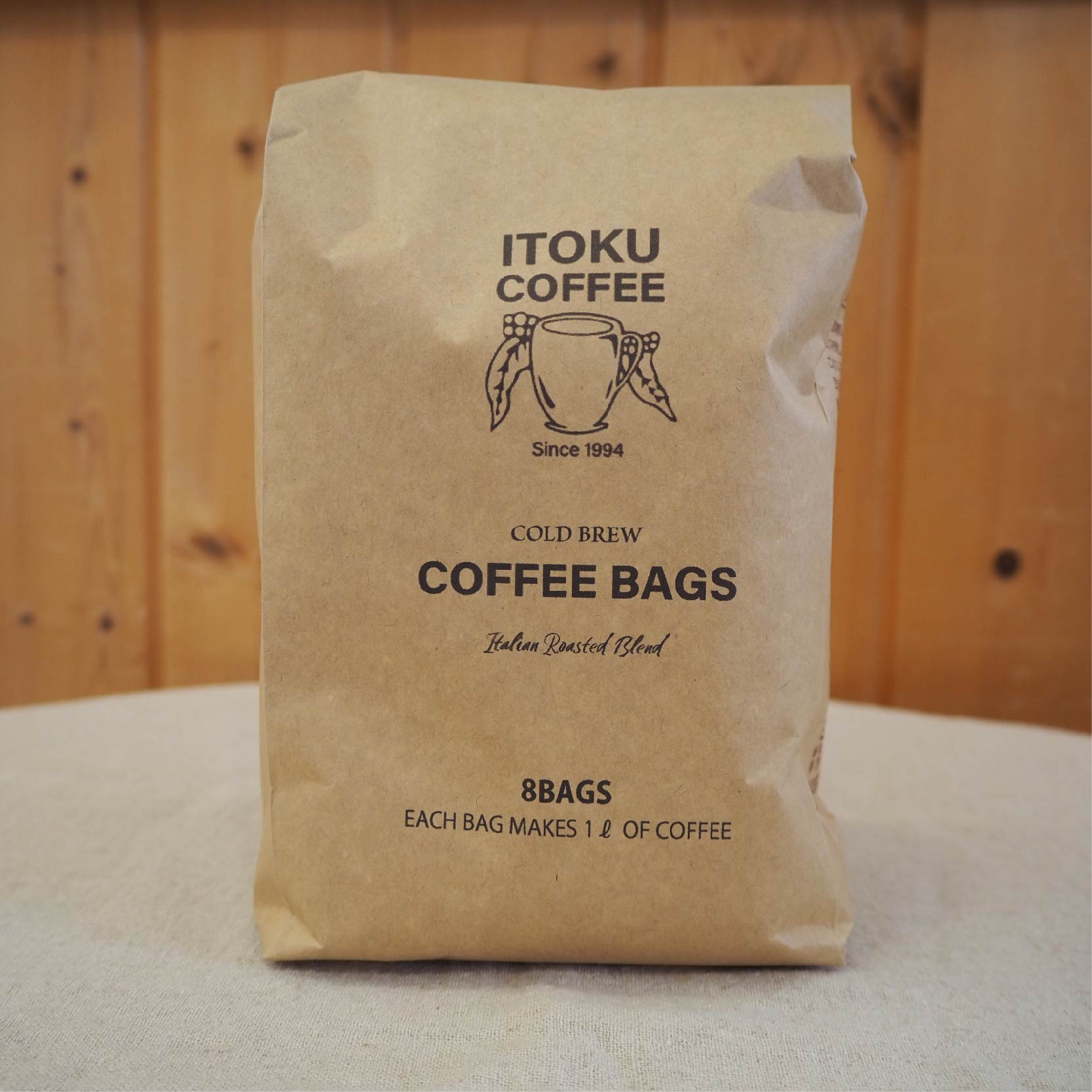 コールドブリューコーヒーバッグ/8個入