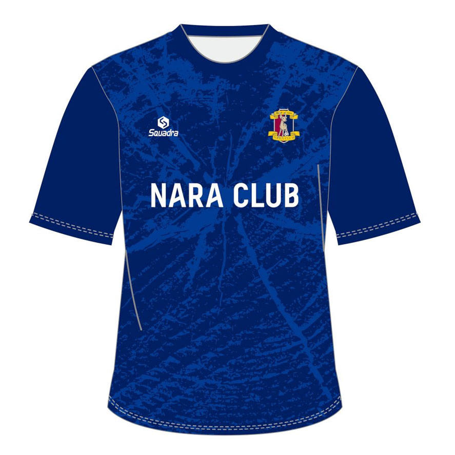 奈良クラブ 吉野杉柄プラクティスシャツ