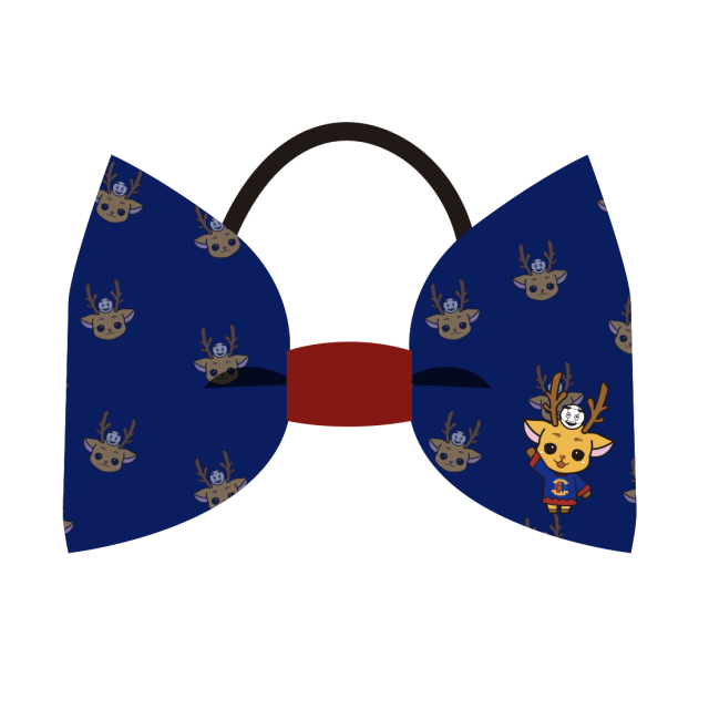 奈良クラブ シューカくんヘアリボン