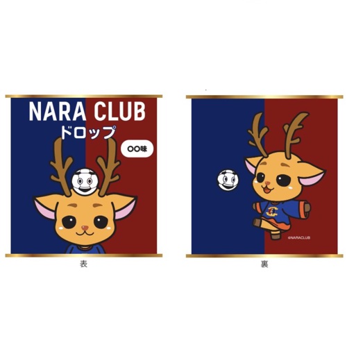 奈良クラブ シューカくんドロップ飴（いちご味）