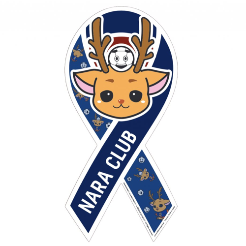 奈良クラブ シューカくんリボンマグネット