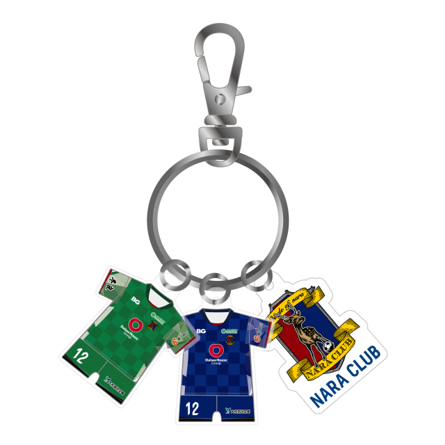 奈良クラブ [百年構想リーグ]ユニフォーム 3連アクリルキーホルダー