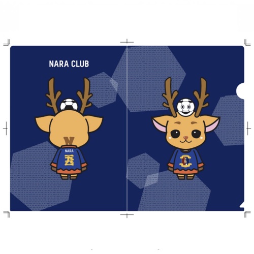 奈良クラブ シューカくんクリアファイル