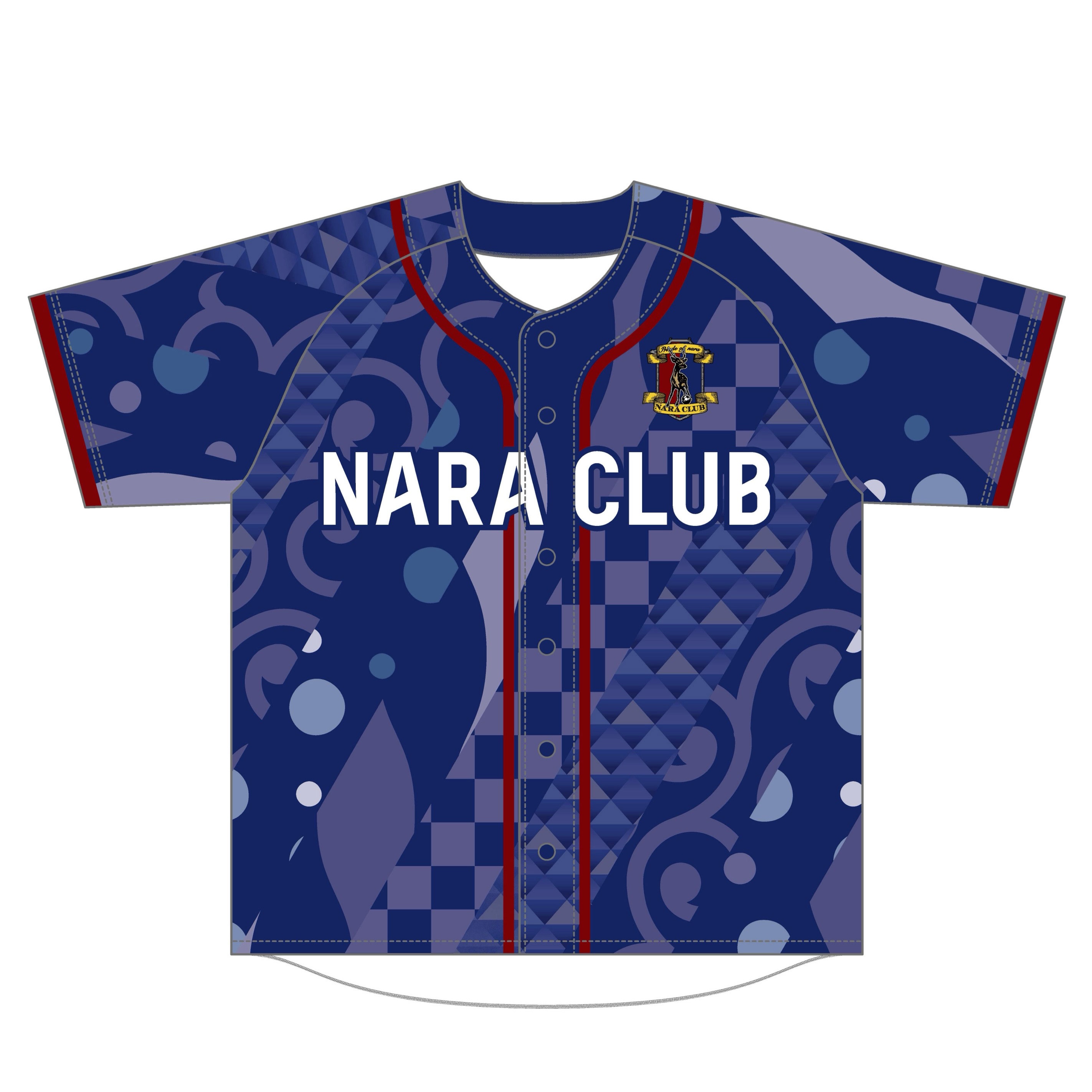 奈良クラブ オリジナルベースボールシャツ