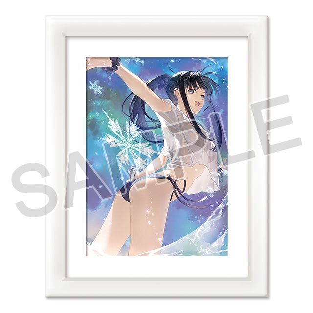 冬馬かずさクリスタアート直筆サイン入 WHITE ALBUM2 なかむらたけし AQUAPLUS STORE：『WHITE ALBUM2』なかむらたけし描き下ろしクリスタ