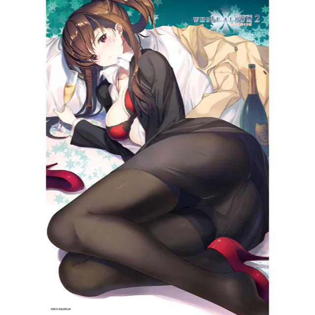 AQUAPLUS STORE：『WHITE ALBUM2』A4アクリルプレート「風岡麻理」