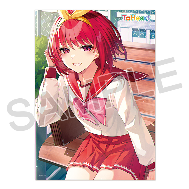 『ToHeart』竹花ノート描き下ろしアクリルプレート「神岸あかり」