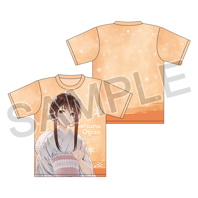 『WHITE ALBUM2』フルグラフィックTシャツ「小木曽雪菜」