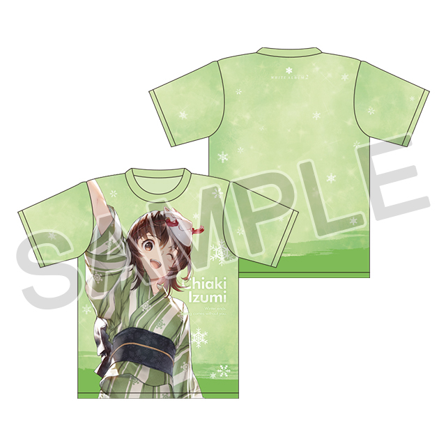『WHITE ALBUM2』フルグラフィックTシャツ「和泉千晶」