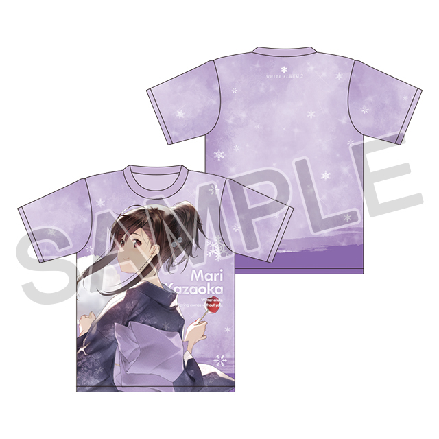 『WHITE ALBUM2』フルグラフィックTシャツ「風岡麻理」