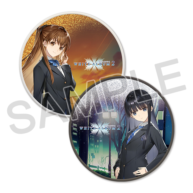 WHITE ALBUM2複製原画なかむらたけし直筆サイン入り学園祭