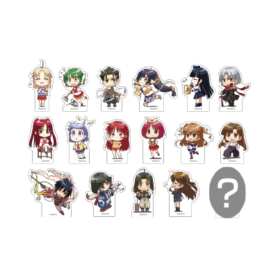 「AQUAPLUS Official members club」チビキャラ アクリルブロック（ランダム17種）