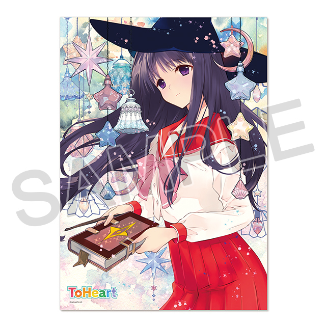 『ToHeart』高河ゆん描き下ろしアクリルプレート「来栖川芹香」