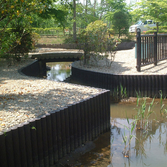 タイロッド式土留【植込枠】