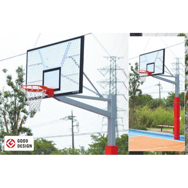 バスケットボール ゴール 一般用 ジュニア【建資LOW】ケンシロウ
