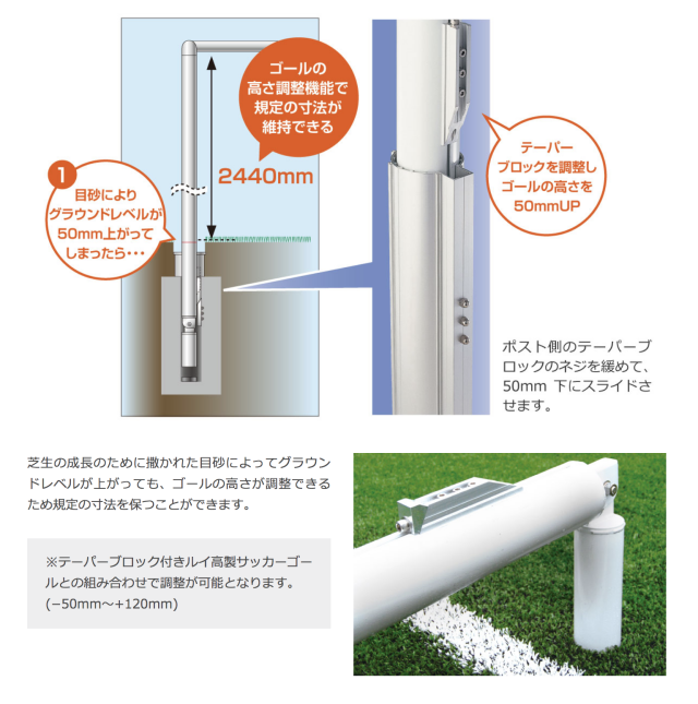 サッカー ゴール 一般用 ジュニア 【建資LOW】ケンシロウ